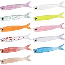 Daiwa Gekkabijin Chibi Roll 4.3cm Lrf Silikon Yem Pearl Dot Glow