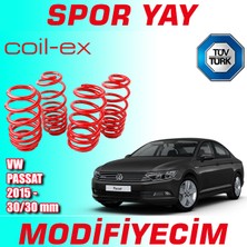 Modifiyecim Vw Passat 2015 Sonrası 30-30MM Coil-Ex Spor Yay Helezon