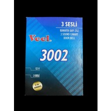Veel Kanarya Kapı Zili-Üç Sesli