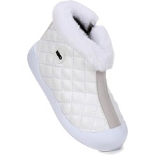 Kiko Kids  Biser Fermuarlı Termo Taban Kız Çocuk Bot Ayakkabı