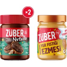 Züber Nutzilla x2 + Original Fıstık Ezmesi (Bal İlaveli) x1 (Kış Temalı Özel Seri-Sınırlı Sayıda)