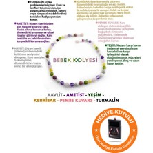 Doğal Taş Bebek Kolyesi, Zarif ve Güvenli Takım Için Harika Bir Seçenek