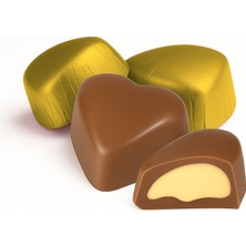Milat Çikolata Milat Fındık Dolgulu Sargılı Kalp Çikolata 1 Kg