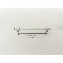 Homdep Modern Dolap Çekmece Kulpu Beyaz -4-Adet