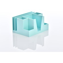 Feyza Design Çok Amaçlı Masaüstü Makyaj ve Takı Organizeri, Kalemlik ve Ataşlık Seti