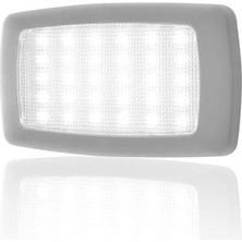 Ölmez Oto Yedek Parça Tavan Aydınlatma 24V Ledli Sıcak Beyaz Butonsuz