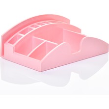 Feyza Design Çok Amaçlı Makyaj ve Takı Organizeri, Kalemlik ve Masaüstü Düzenleme