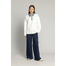 Nisan Triko Kot Garnili Triko Kazak