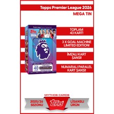 Mythos Cards Topps Premier League 2026 - Mega Tin 3 Big Game Ballers
