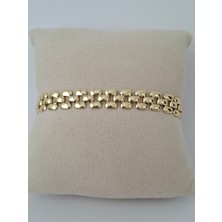 Loren Design Loren Desıgn Xuping Vip Bileklik- Zirkon Taşlı Gold Renk Kuyumcu Model Bileklik