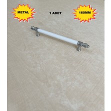 Homdep Nescamuse 160MM 659 Model Mobilya Mutfak Çekmece Dolap Dolabı Kulpu Kulbu Kulpları 1 Adet Beyaz