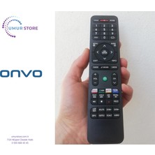Onvo 32 Ov 6000H Uyumlu Android Smart Televizyon Kumandası