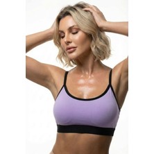 Mistirik Astura Model Ince Askılı Arkası Çapraz Detaylı Rahat Kadın Büstiyer