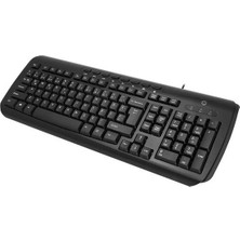 Sylar Frisby FK-4845QU  Q USB Q M.m Siyah Klavye