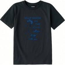 Colermi Pamuk Kumaş Çocuk Tişörtü – Silly Goose Baskılı T-Shirt
