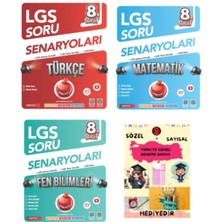 Nartest Yayınları 8.sınıf Lgs Soru Senaryoları Türkçe - Matematik - Fen Bilimleri Lgs Çıkmış ve Benzer Sorular - Hediye Deneme Sınavı