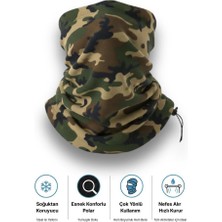 Single Sword Unisex Kışlık Polar Boyunluk & Bere | Çok Amaçlı Soğuk Hava Koruması 1 Adet