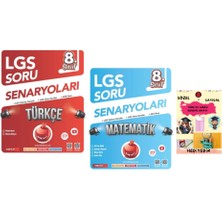 Nartest Yayınları 8.sınıf Lgs Soru Senaryoları Türkçe - Matematik - Lgs Çıkmış ve Benzer Sorular - Hediye Deneme Sınavı
