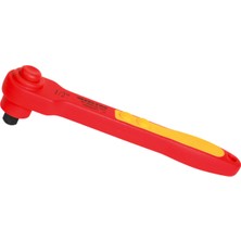 İzeltaş 1/2" Izolasyonlu Cırcır Kolu (1000V) | 36 Diş Mekanizmalı, Vde Onaylı