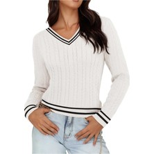 Youknitwear You Riviera V Yaka Kadın Kazak