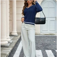 Youknitwear You Riviera V Yaka Kadın Kazak