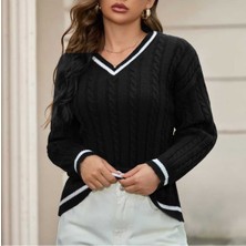 Youknitwear You Riviera V Yaka Kadın Kazak