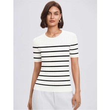 Youknitwear You Kathy %100 Pamuk Kadın Triko Kazak