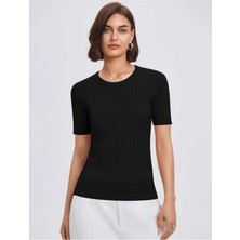 Youknitwear You Kathy %100 Pamuk Kadın Triko Kazak