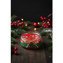 Trend Mum Christmas Yeni Yıl Dekoratif Parfüm Kokulu Mum  Yılbaşı Mumu 300gr  Yılbaşı Hediyesi