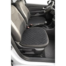 Brtshopping Ön 2 Koltuk Oturma Kısmı Için Siyah Kapitone Oto Koltuk Minderi 2 Adet