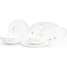 Maxx Doria Sky Marble 12 Kişilik 58 Parça Yemek Takımı PA2073