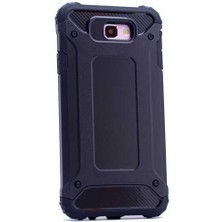 Kilifone - Samsung Galaxy J5 Prime Uyumlu - Kılıf Çift Katman Koruyucu Crash Military Tank Kılıf - Siyah