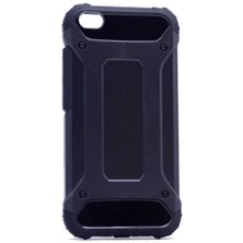 Kilifone - Xiaomi Mi 5 Uyumlu - Kılıf Çift Katman Koruyucu Crash Military Tank Kılıf - Siyah