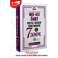 2026 Meb-Ags-Öabt Sosyal Bilgiler Öğretmenliği Tamamı Çözümlü 7 E