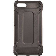 Kilifone - Asus Zenfone 4 Max ZC554KL Uyumlu - Kılıf Çift Katman Koruyucu Crash Military Tank Kılıf - Siyah