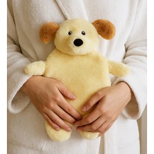 Özgüner Oyuncak Pababo Köpek Figürlü Peluş Su Torbası Kılıfı Sevimli ve Yumuşak Kılıf