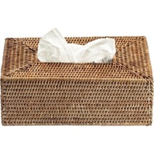 Decor Walther Basket Mendil Kutusu, Tezgah Üstü - Kahve