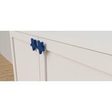 3 Boyutlu Hepsi Yıldız Şekilli Kulp - Çocuk Odalarına Büyülü Bir Dokunuş! -  Dolap ve Çekmece Kulpları - Çocuk Odası, Mutfak ve Banyo Için Modern, Şık ve Dayanıklı Mobilya Kulpları,p