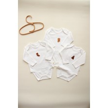 Oh la la Koala For Little Ones 3'lü Autumn Serisi Uzun Kollu Çıt Çıtlı Body Zıbın Model 9