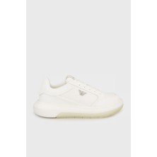 Emporio Armani Logolu Kalın Taban Sneaker Ayakkabı Erkek Ayakkabı EM003666 AF19532 M0107