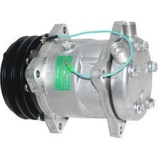 Ölmez Oto Yedek Parça Klima Kompresörü SD5H14 24V Üniversal A2 Uc Ik Üstten Çıkış