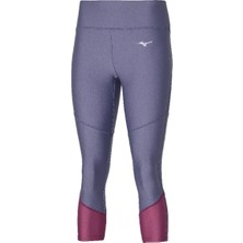 Mizuno Impulse Core 3/4 Kadın Tayt Mor