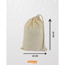 Atiker Dokuma Ham Bez Kese Çok Amaçlı 20X25CM