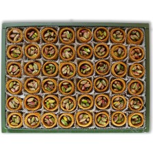 Baklawati Kral Tacı Fıstıklı Kadayıflı Melek Tacı Baklava  800G
