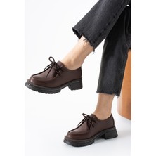 Bufu Lucia Kalın Taban Bağcıklı Günlük Kadın Ayakkabı