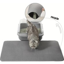 Feyza Design Elekli Kedi Tuvalet Önü Paspası, Temiz ve Konforlu Kullanım