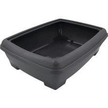 Feyza Design Konforlu Açık Kedi Tuvaleti ve Kum Küreği Seti