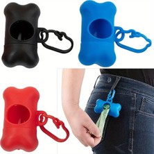 Feyza Design Kemik Şekilli Evcil Hayvan Atık Poşeti, Kolay ve Temiz Kullanım