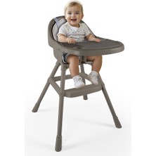 Dolu Nuve Mama Sandalyesi- Gri