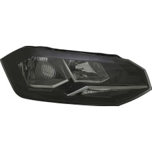 Artean 2G1941005 Ön Far Komple L Polo 2018 ve Üzeri Siyah